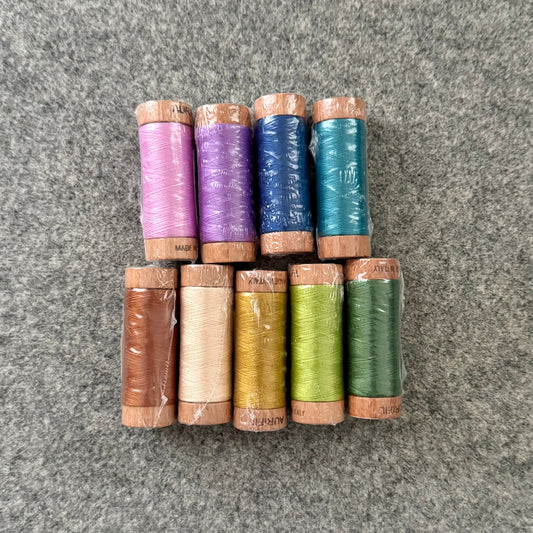 Blomma II 80wt thread selection - Cover quilt bundle