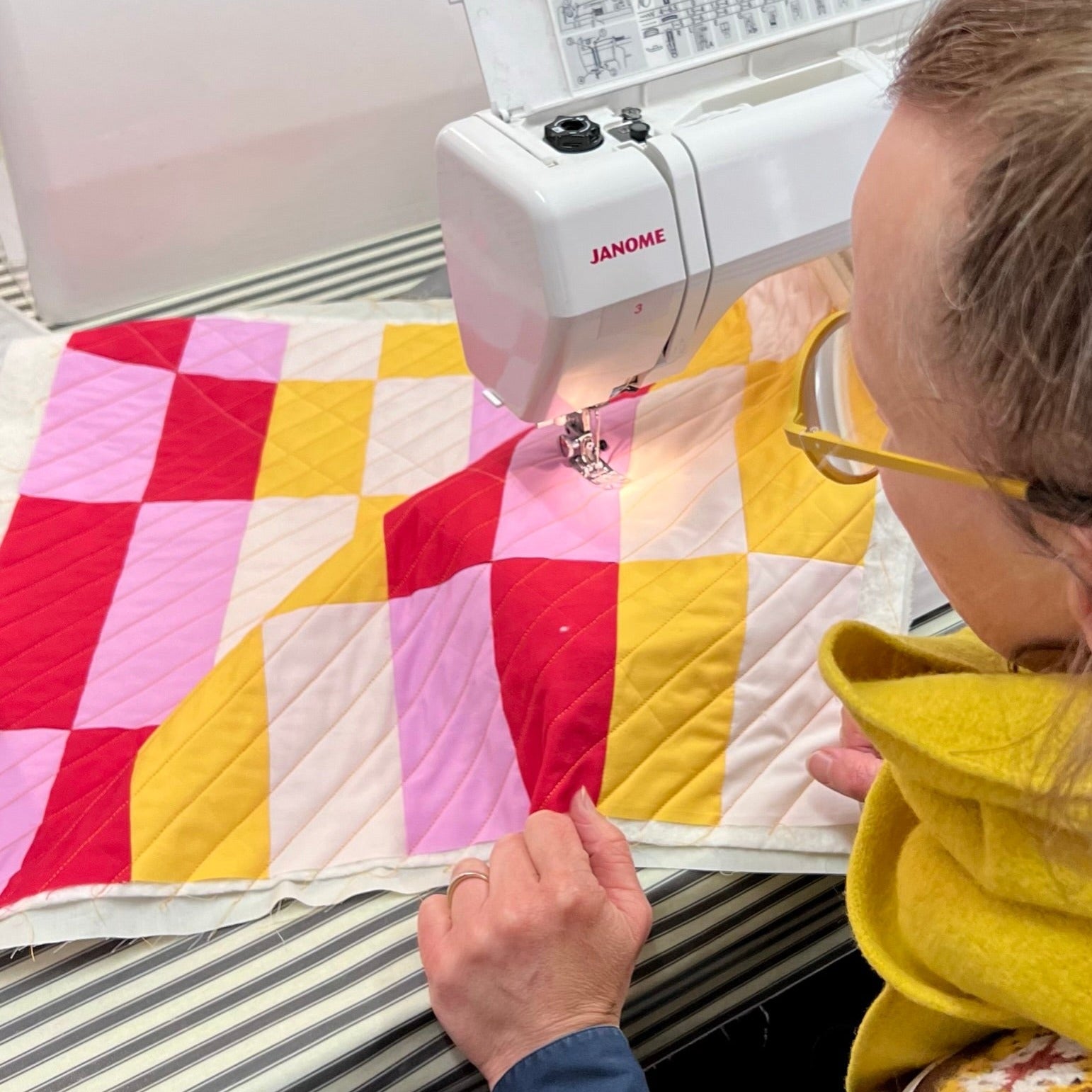 Introduction to Patchwork and Quilting - Make a Quilted Cushion – The ...