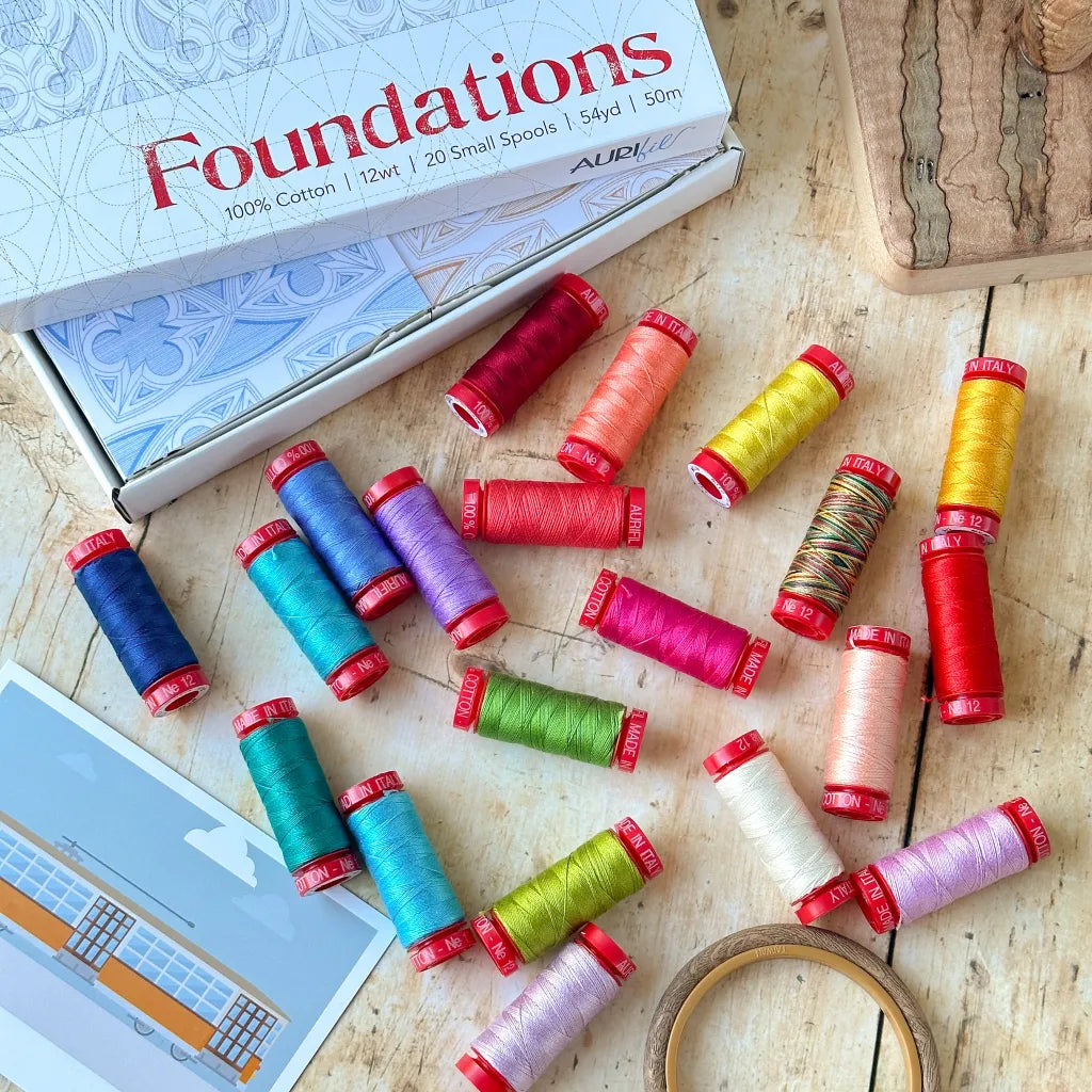 Aurifil Foundations 12wt Collection