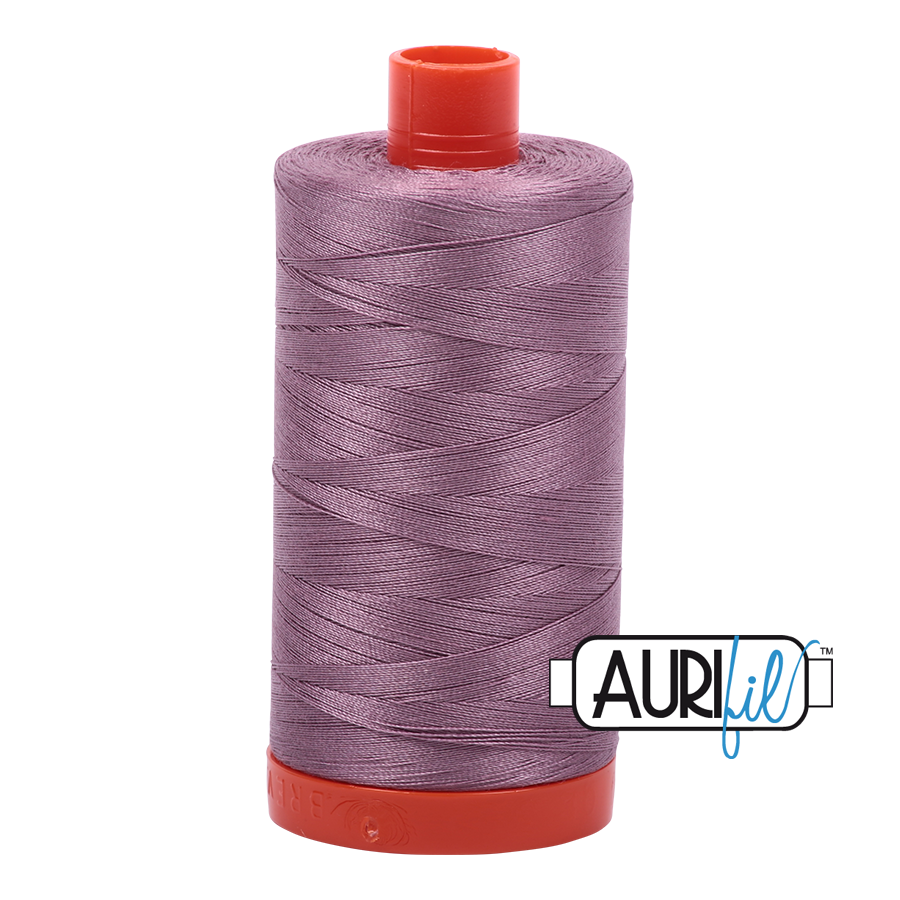 Aurifil 50w thread - Wisteria 2566 large spool