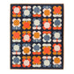 Folk Blooms quilt - paper pattern