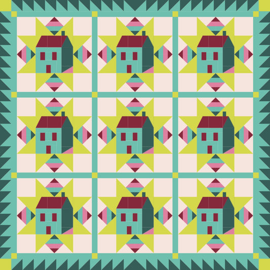 Cottagecore quilt bundle - Christmas in Color