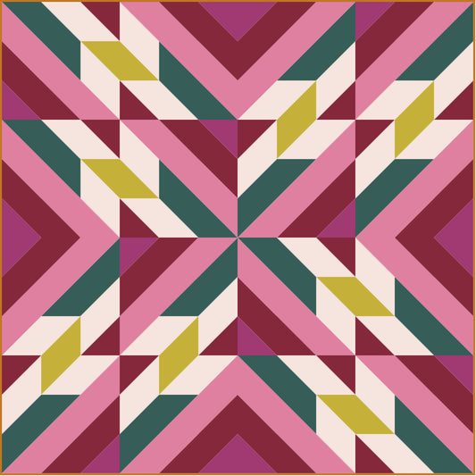 Star Lake quilt bundle - Christmas in Color