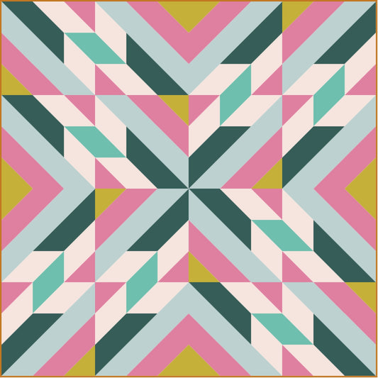 Star Lake quilt bundle - Christmas in Color