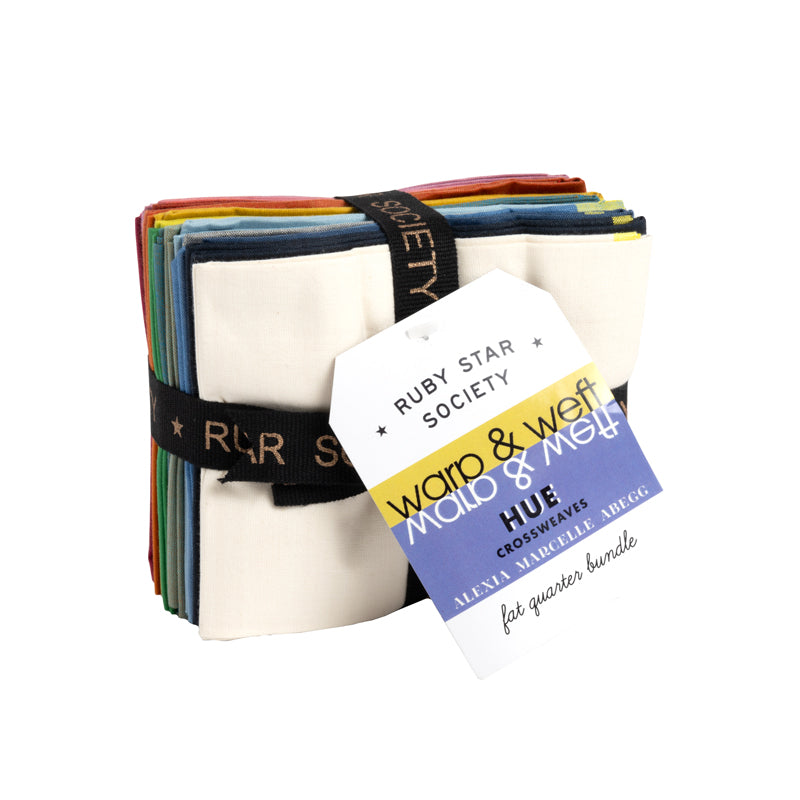 Warp and Weft Hue FQ bundle