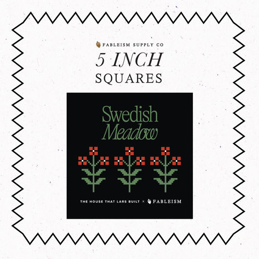 Swedish Meadow - 48 x 5'' squares
