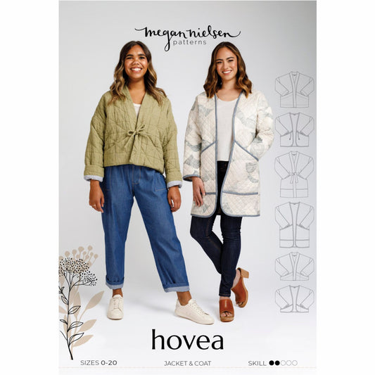 Hovea Quilted Jacket Sewing Pattern