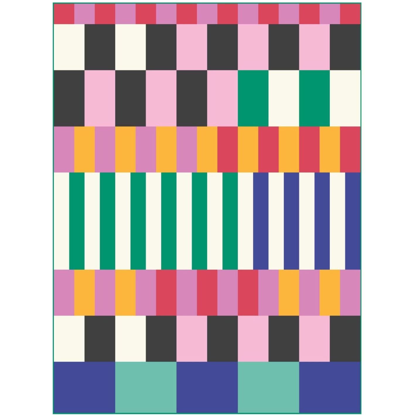 Luma Quilt throw size bundle - cover quilt