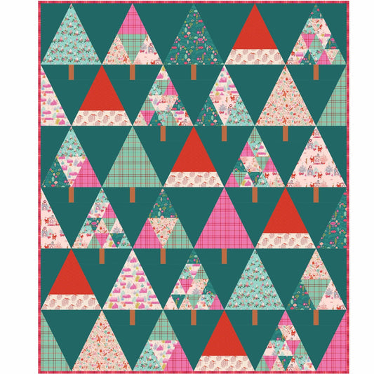 Evergreen & Jolly quilt bundle  - Christmas in Color