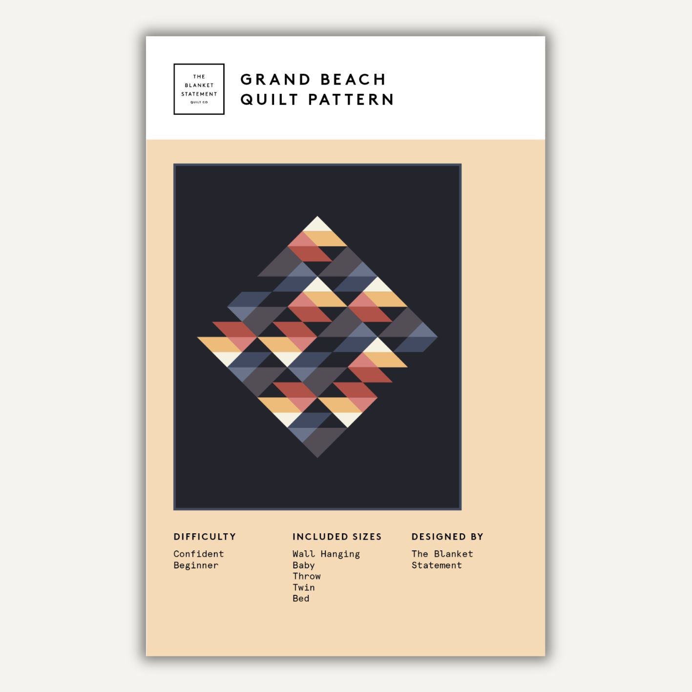 Grand Beach quilt pattern