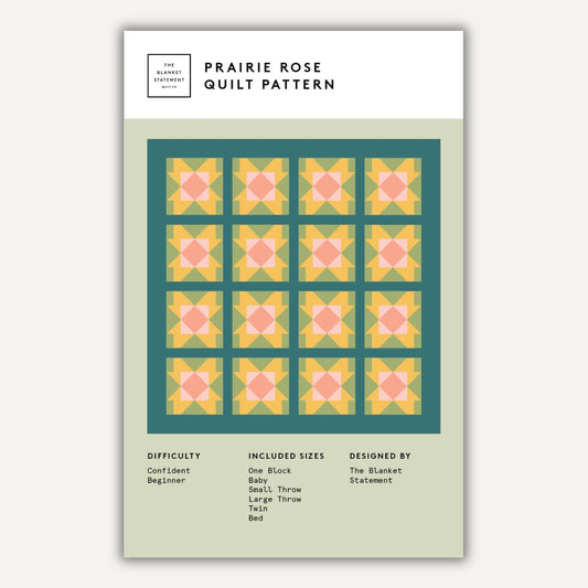 Prairie Rose quilt pattern