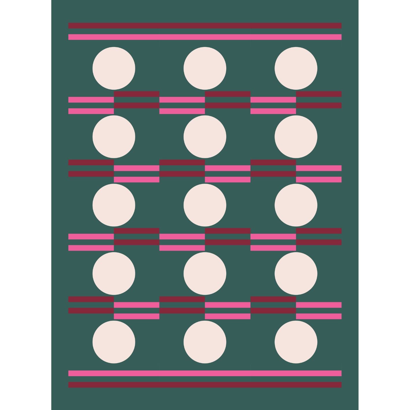 New Moon Quilt bundle - Christmas in Color