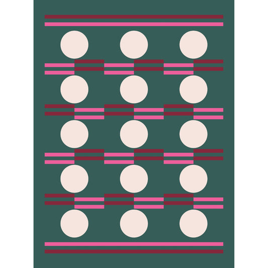 New Moon Quilt bundle - Christmas in Color