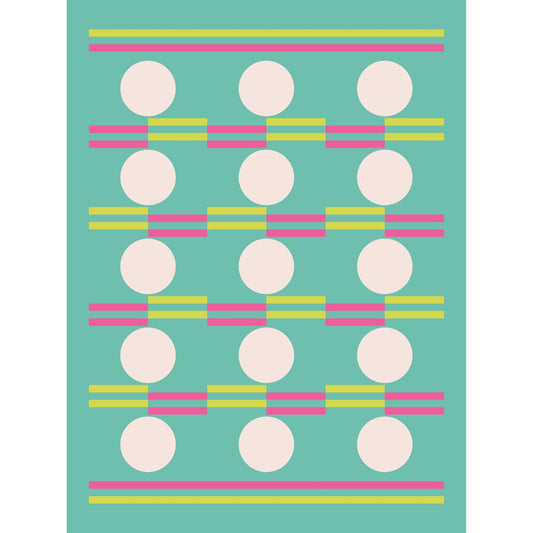 New Moon Quilt bundle - Christmas in Color Mirage