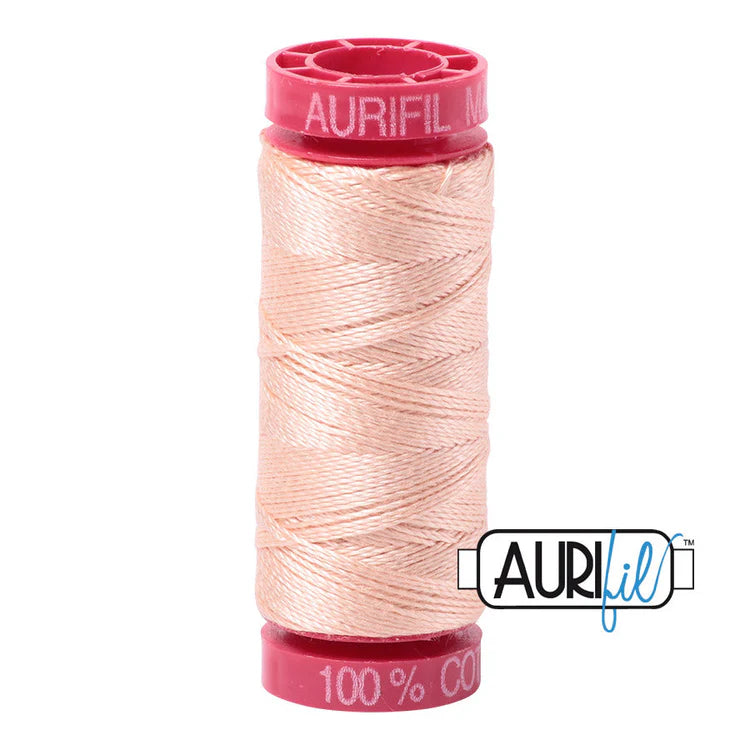 Aurifil 12wt thread - 2205 Apricot