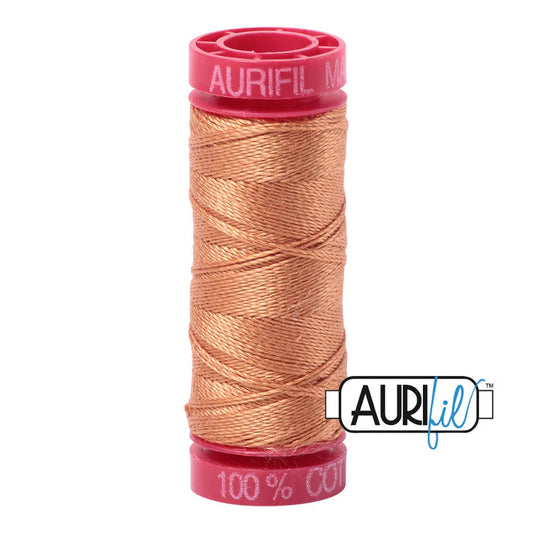 Aurifil 12wt thread - 2214 Golden Honey