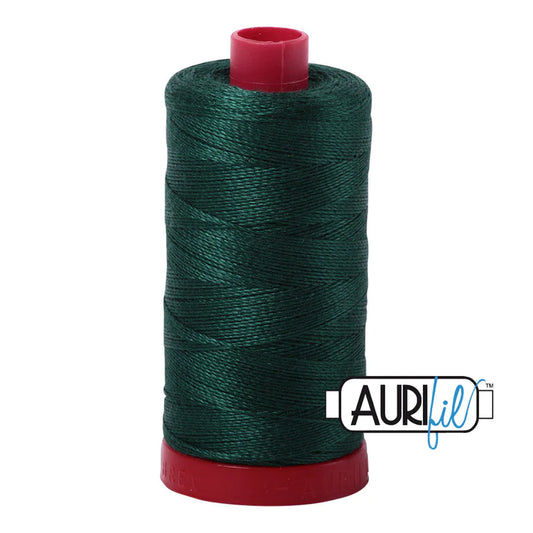 Aurifil 12wt thread - Medium Spruce 2885 Large Spool