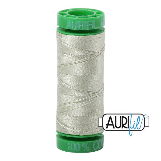 2908 Spearmint Aurifil 40wt thread - small spool