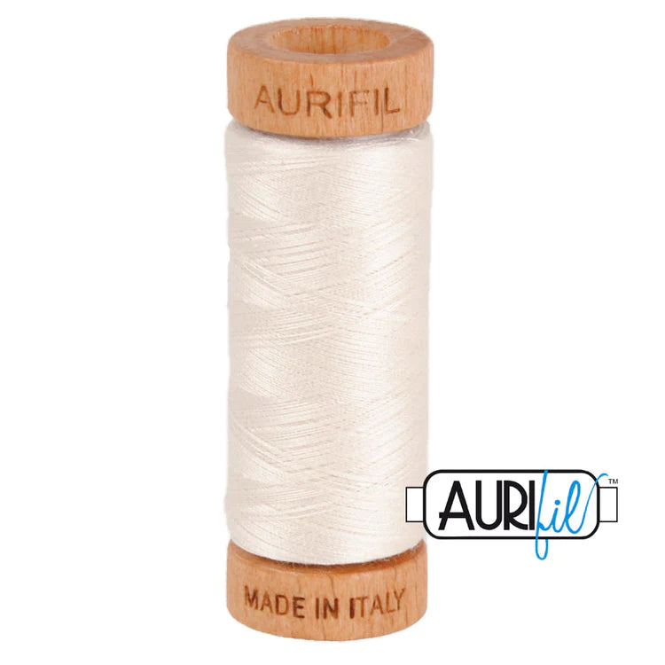 Aurifil 80wt thread - Muslin 2311