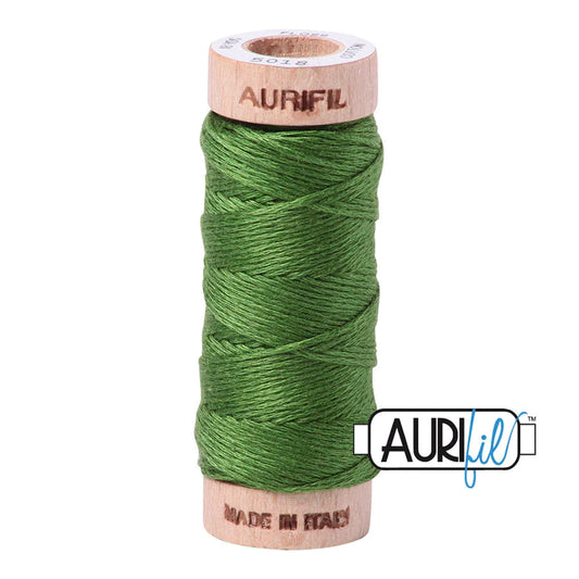 Aurifil Floss - 5018 Dark Grass Green