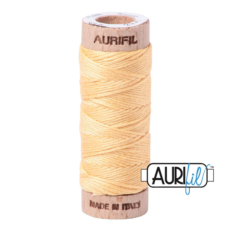 Aurifil Floss - 2130 Light Butter