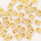 Made by Me gold woven sewing and quilting labels