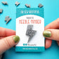 Lightning Bolt Glitter Magnetic Needle Minder