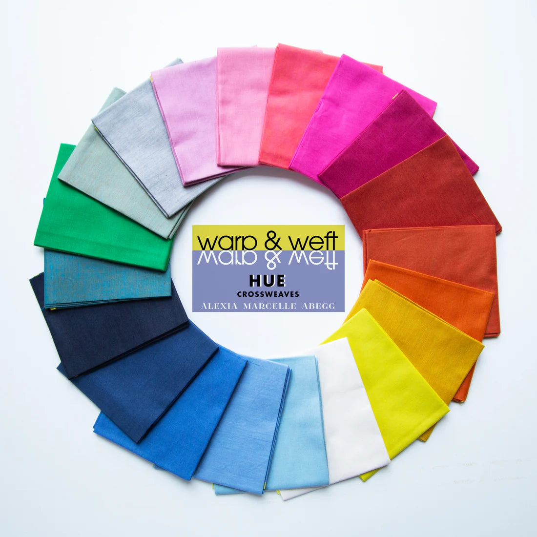Warp and Weft Hue FQ bundle