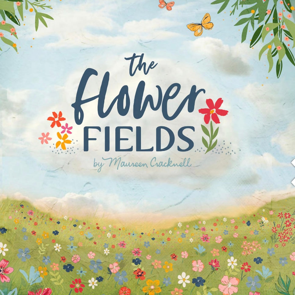 FEB Flower Fields 15 Fat Qtr Bundle by Maureen Cracknell