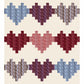 Love-a-lot quilt bundle - Queen of Hearts