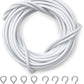 Net curtain hanging set