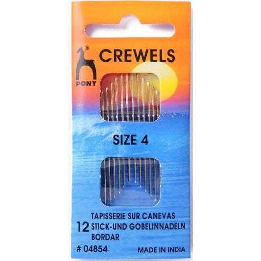 Crewel embroidery needles size 4