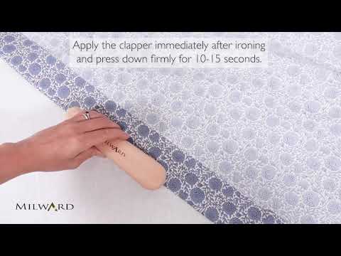 Clapper En Bois Pour Couture Love Sew - 20.3x5.1x3.8 Cm - Aplatisseur à Tissu Pour Patchwork Et Quilting - 7