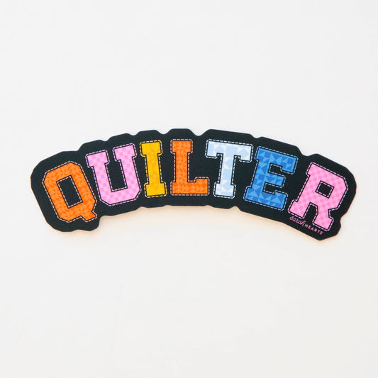 Quilter sticker