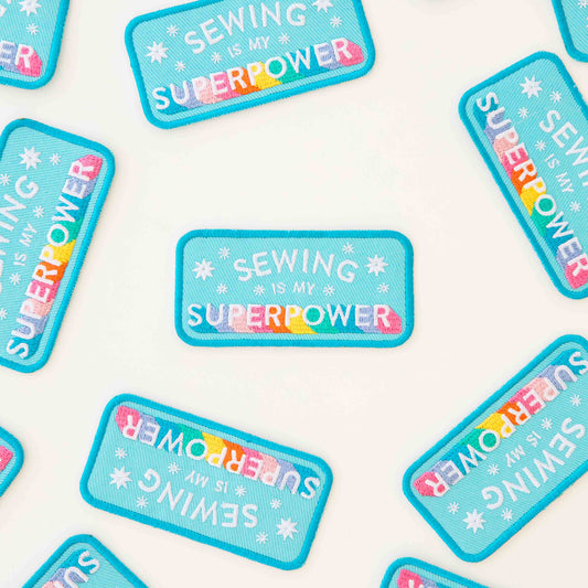 Sewing is My Superpower Iron-On Patch