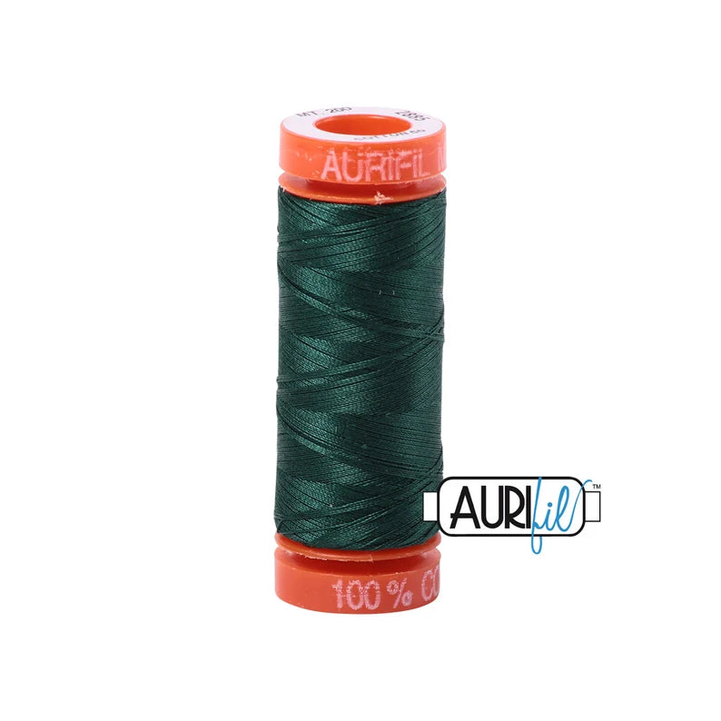 Aurifil 50w thread - Medium Spruce 2885