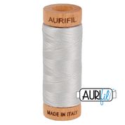 Aurifil 80wt thread - Aluminium 2615