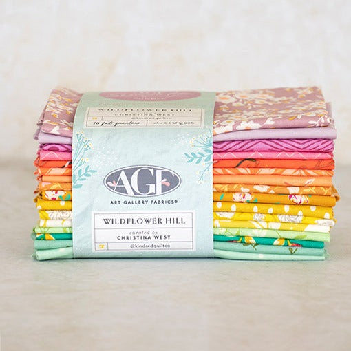 AGF Sewcialites Wildflower 16 Fat Qtr Bundle Curated by Christina West
