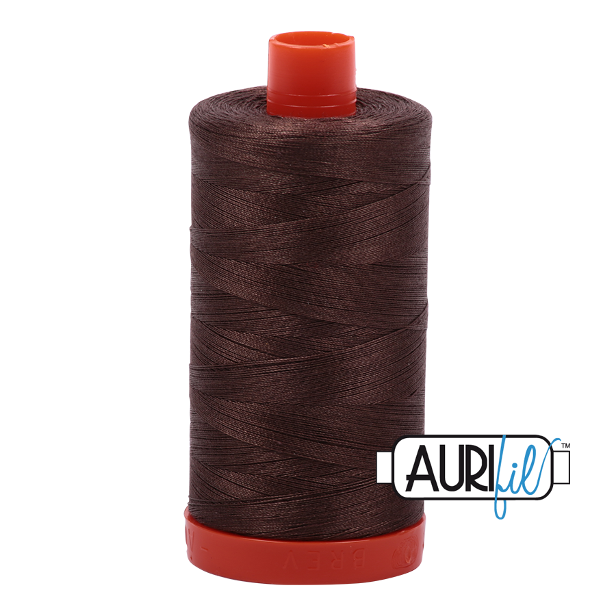 Aurifil 50w thread - Bark 1140 - large spool