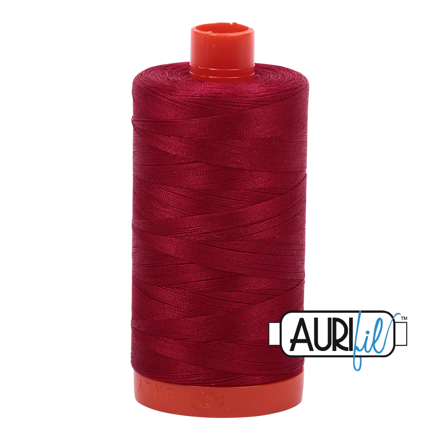 Aurifil 50w thread - Red Wine 2260 - large spool