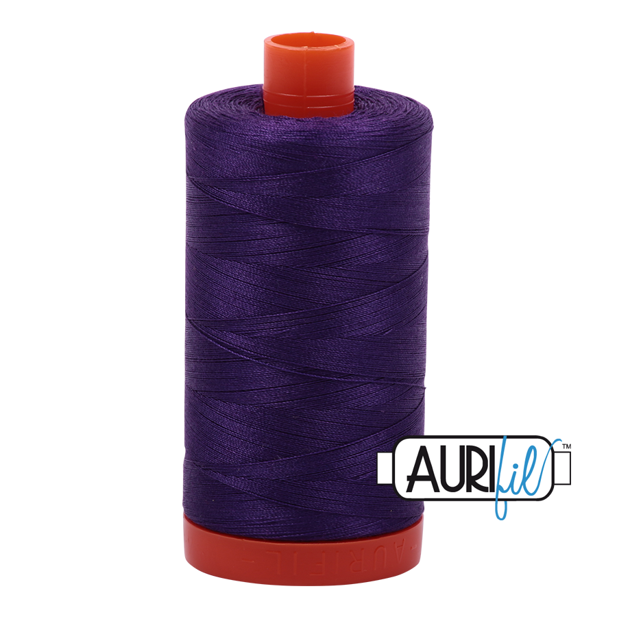 Aurifil 50w thread - Medium Purple 2545 - large spool