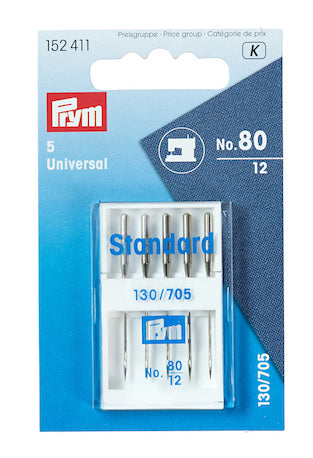 Prym 80/12 universal sewing machine needles
