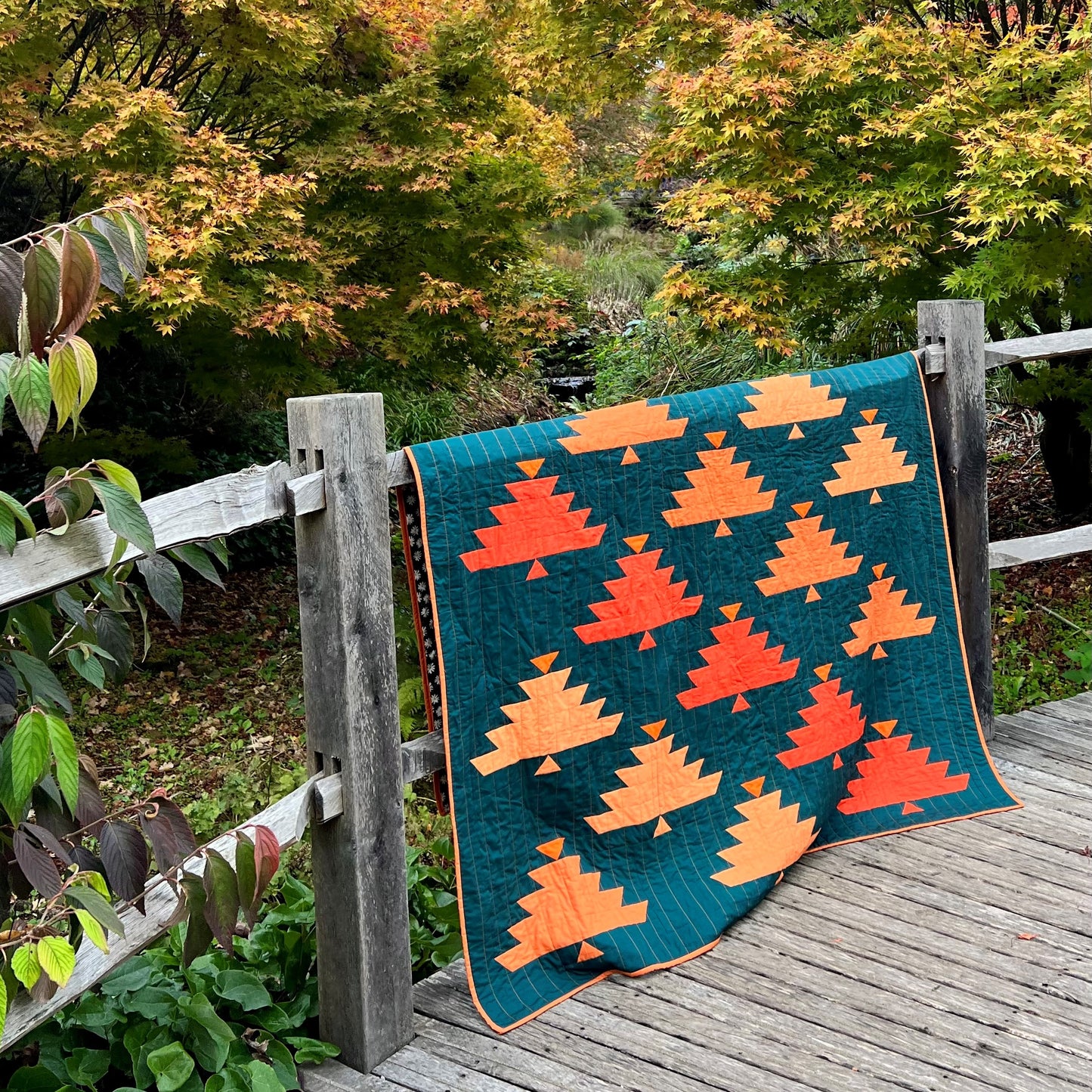 Nordmann Quilt bundle - Autumn leaves